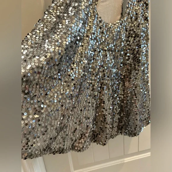 Flawless brand sequin tank top L - Picture 3 of 7